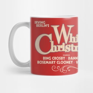 White Christmas 1954 Holiday Classic Title Mug